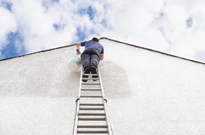 Peinture extérieure au Perrey — façades et ravalement